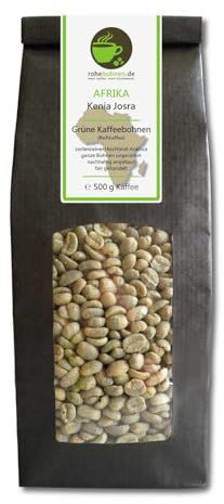 Café vert - Café vert des Highlands Kenya Josra (grains de café vert 500g) - Certifié GMP