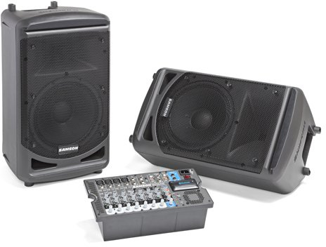 Samson Equipo DE Sonido Completo Expedition XP1000B 10 2x500W