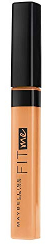 Maybelline New-York - Anti-cernes Correcteur Fluide Fit Me Matte & Poreless - Tous Types de Peaux - 16 Nude Doré - 6,8 ml