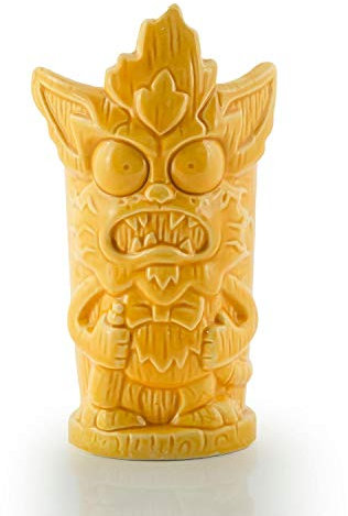 Geeki Tikis Rick & Morty Squanchy Mug | Ceramic Tiki Style Cup | Holds 13 Ounces
