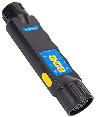 ETUKER Testeur Remorque 13 Broches, Testeur de Remorque de Voiture 13 Broches, 12V Remorque Testeur 13 Broches de Feux Circuit de Câblage Outils de Diagnostic (Testeur De Remorque 13 Broches)