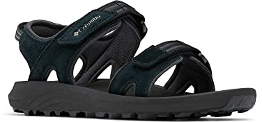 Columbia Trailstorm Hiker 2 Strap Trekkingsandalen für Damen, Schwarz (Black x Light Cloud), 41 EU