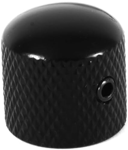 Ibanez 4KB1MC0003 Metall Potiknopf Schraubverschluss - mattschwarz