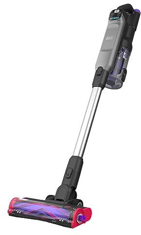 BLACK+DECKER SummitSeries™ Select 21.6V Pet Stick Vacuum Cleaner, Powerful Suction with Brushless Motor, Anti-Tangle Beater Bar, 45-Minute Runtime, BHFEA640WP-GB