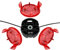 YWNYT Bosch F016800431 - Línea de desbrozadora de 37 cm x 3,5 mm para cortador de cepillo AFS 23-37, cabezal de recortadora F016F04839, cubierta de carrete de recortadora de cuerdas F016F04841 (3+1)