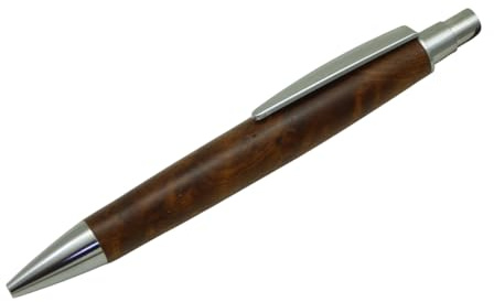 Drechselstube-Hofweller Edler Kugelschreiber oder Bleistift aus Edelhölzer, Holz handgedrechselt Hamburg (Thuja Maser)