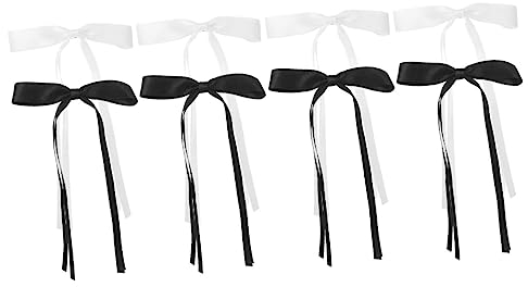 MAGICLULU 8 Stk Schleife Haarnadel Haarschmuck Große Haarspange Haarschleifen Für Frauen Haarnadel Mit Hochzeitsschleife Schleifenspangen Haarspangen Spitze Mädchen Haarklammer Fräulein