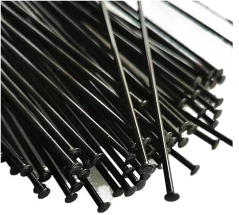 XPJYUA Fahrradspeichen Fahrradspeiche, Stahldrahtspeiche, Edelstahlspeiche, 14 G, 2,0 mm, gerader Kopf, gerader Zug, runde Speiche, Fahrradzubehör(Color:283mm)
