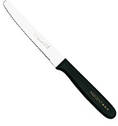 Nogent - Couteau table manche noir (lot de 6)