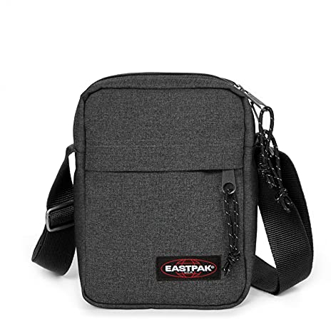 EASTPAK THE ONE Umhängetasche, 2.5 L - Black Denim (Grau)