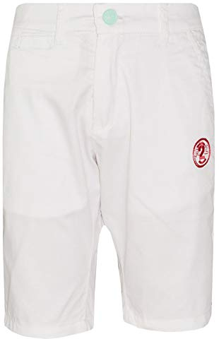 A2Z 4 Barn Pojkar Shorts Sportkläder Sommar Kontrast Trim Mode - Boys Cotton Shorts White 11-12