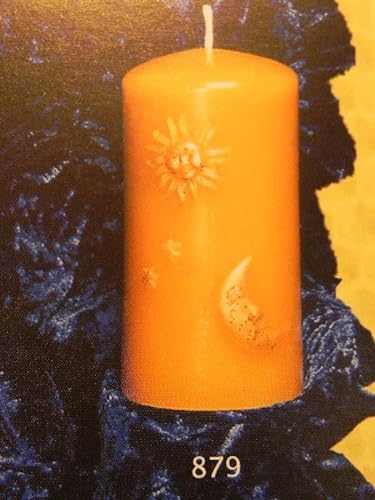 Kerzengießform Sonne Mond Sterne Silikon 879 Bienenwachskerzen giessen herstellen Kerzen