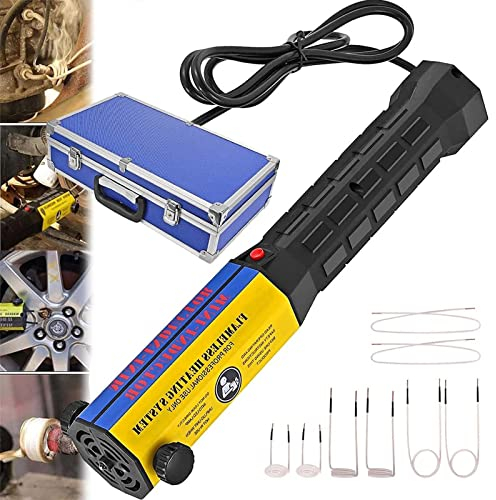 Magnetic Induction Heater Kit, 1000W HandHeld Automotive Flameless Heat Bolt Buster Tool Rusty Screw Heating Removal Tool with 6 Coils and Box