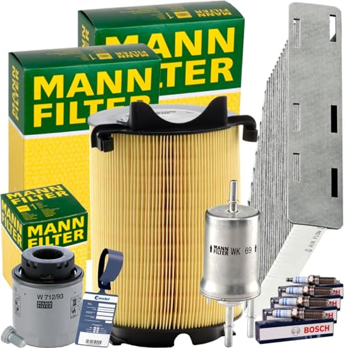 BandelOne enthält Mann Filter Inspektionspaket passend für Tsi Tfsi A3 8P Golf 5 6 Altea 5P