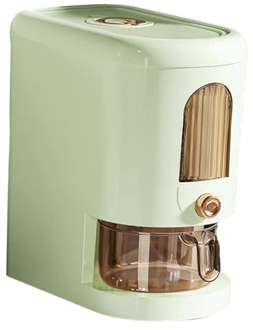 MagiDeal Reis-Aufbewahrungsbehälter, Reis-Aufbewahrungsbox, Müslibehälter, Reis-Aufbewahrungsbehälter, Trockenfutterbehälter für Schrank, Küche, Restaurant, Grün, 5KG