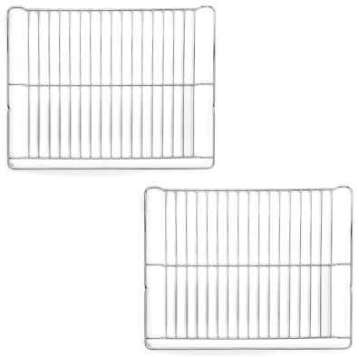 MIRTUX 2 x Backofenrost 45 x 37,5 cm Originalcode: 481010635612 passend für Modelle von Whirpool, Ariston, Indesit, Bauknecht, Hotpoint, Ignis, Ikea, Laden, Elia, etc.