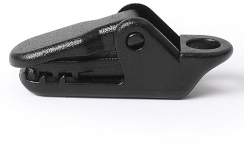 Leapiture Zelt-Clips, Zelt-Seil-Clips, Zeltstangen-Clips, Camping-Zelt-Clips, leicht, rutschfest, mit Druckverschluss, vielseitiger Baldachin-Clip für Outdoor-Aktivitäten