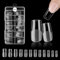 Eupneicu Capsule Ongle [240 Pièces], Faux Ongles, 12 Tailles Couverture Complète Transparent Pour Prothésiste Ongulaire, Capsules Ongles Pour Les Studios De Manucure Et Diy Nail Art À La Maison