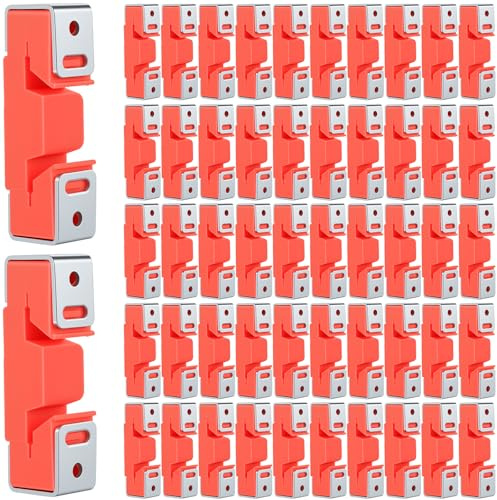 AUXHDK Sound Isolation Clips, Anti-Vibration Decoupling Clips for Noise Reduction in Drywall Ceiling & Wall, Home Theater, Studio, Bedroom & Basement Soundproofing (50)