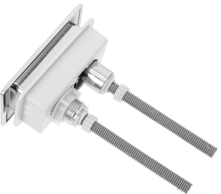 Ciieeo Botón de Descarga Rectangular para Inodoro de Doble Pulsación Fácil de Operar Material Abs para Reemplazo Rápido en Cisterna del Baño Color Aleatorio