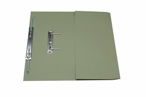 Guildhall Schnellhefter mit Innentasche, Foolscap, 315 g/m², Kapazität 38 mm, 25 Stück 25 grün