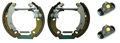 Brembo K 23 052 KIT & FIT Bremsbackensatz | K 23 052 Kompatibel mit 500 (312_),500 C (312_),Panda / Panda Classic (169_),Panda Kasten/schrägheck (169_)