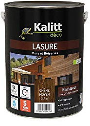 LASURE SATIN 5L CHENE MOYEN - KALITT
