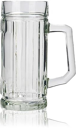 Stölzle Toppglas ölkrus Gambrinus/uppsättning med 12 ölmuggar 0,125 liter/stabil ölmugg/ölglas 0,125 liter av läsk lime glas/ölrep diskmaskinssäker