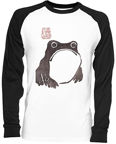Grumpy Frog - Matsumoto Hoji Vit Baseboll T-shirt Unisex Herr Kvinnor Baseball Tee Unisex
