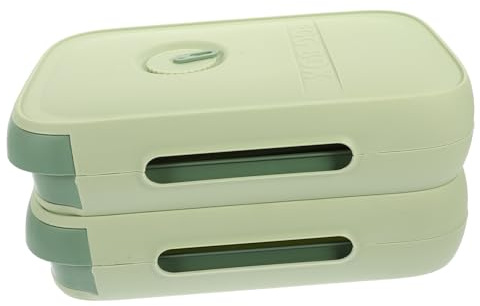 Caja de Almacenamiento de Huevos Tipo Cajón para Refrigerador | Pp, Verde Claro, Gran Capacidad, Diseño Rodante Automático, Caja No Totalmente Sellada
