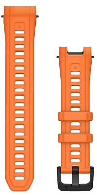 Garmin 22mm Instinct 3 watch band, Silicone, Solstice | Official Garmin watch band, fits instinct 3 only, ideal for daily wear, sports & daily wear, sweat resistant