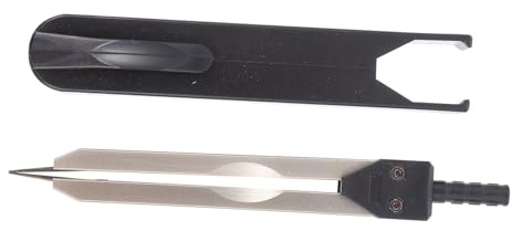 Angoily Pieds à Coulisse Diviseur D'électrocardiogramme Taille Réglable Noir Avec Étui De Protection Plastique Outil De Mesure Médicale Pour Soins Infirmiers