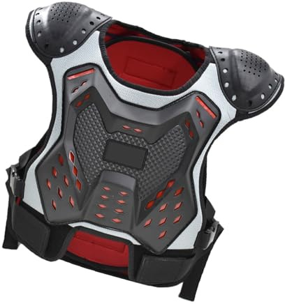 Gilet de protection unisexe pour enfant avec coque absorbant les chocs pour vélo et skateboard aventures