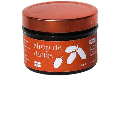 Sirop de Dattes Naturel – 100% Dattes Mazafati Pressées à Froid | Sans Sucre Ajouté, Sans Conservateur | Alternative Naturelle au Sucre | 250g