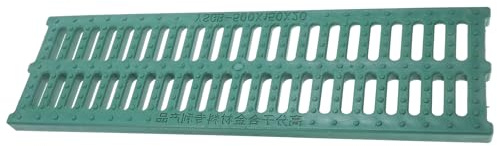Luxshiny Tapa de Drenaje de Plástico para Canalones, Rejilla de Desagüe Exterior Antideslizante, Cubierta para Sistemas de Drenaje de Agua de Lluvia