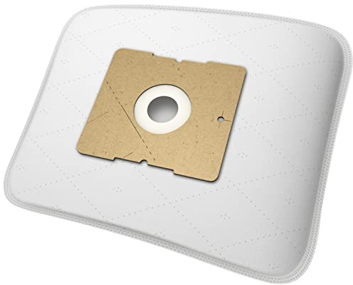 McFilter I 20 Staubsaugerbeutel geeignet für Grundig Bodyguard VCC 4950, VCC 3650, VCC 3850 A, VCC 4350 inkl. 4 Motorfilter und 4 Abluftfilter I Alternative zu Typ E - Hygiene Bag