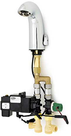Aqua-FIT® Serio Series® Single Post Faucet with Integral Mixing Valve and 0.5 gpm Spray Outlet in Chrome