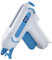 Westcott E-16758 00 Heißklebepistole, inklusive 2 Klebestiften, für Schule Haushalt & Büro, weiß/blau
