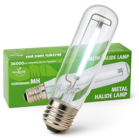 Weedness Grow MHL Leuchtmittel 400 Watt für Wachstumsphase - Metallhalogenlampe Natriumdampflampe Anbau Indoor Lampe Pflanzenlampe Birne