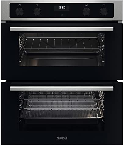 Zanussi Series 20 Electric Built Under Double Oven with Catalytic Liners - Stainless Steel