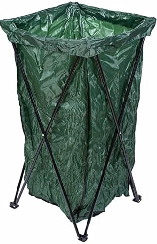 TRTO 180L Collapsible Metal Recycle Garbage Waste Rubbish Bin Bag Sack Stand Holder
