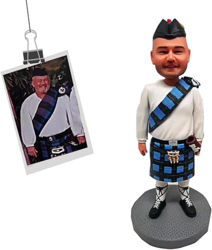 Hadefa Personalizado Figura Bobble-Head de Cabeza Onda para Adultos