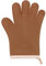 sourcing map Silicone Oven Mitts 10.8x5.5 Heat Resistant Rubber Oven Gloves with Soft Cotton Lining for Kitchen Cooking and Baking, Alloy Orange