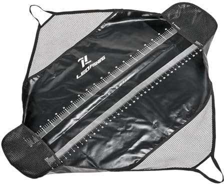 Fischfangtasche, faltbare Kajak-Angeltasche, Turnier-Angeltasche, Angelfisch-Schutztasche, Fischtasche mit Lineal, Boots-Angeltasche, Meeresangeltasche, faltbare Angeltasche
