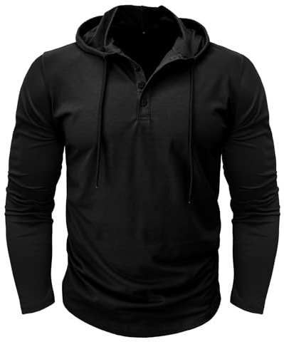 MakingDa Atletisk kortärmad huvtröja för män, moderiktig tränings- och gympullover, huvtröja, knapp, muskelpassform, somrig sweatshirt, lätt, hiphop, löpning, boxning, vandring, sport, tröja, M
