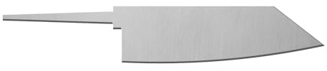 rinag Japanische Model - Messer Rohling - Messerbau - Klingenrohling - Jagdmesser 1.2235-3mm (Bunka 6-260 mm-B1)
