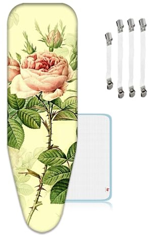 ZJBKX Bügelbrettbezug Extra Groß, 160 x 60 cm für Dampfbügeleisen - Bügelbrett Bezug extra Soft XXL