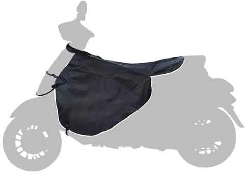 cubrepiernas Moto Compatible con Kymco Agility 125,Mantener Las piernas Calientes,Forro Polar Incorporado y Bolsillos de Almacenamiento