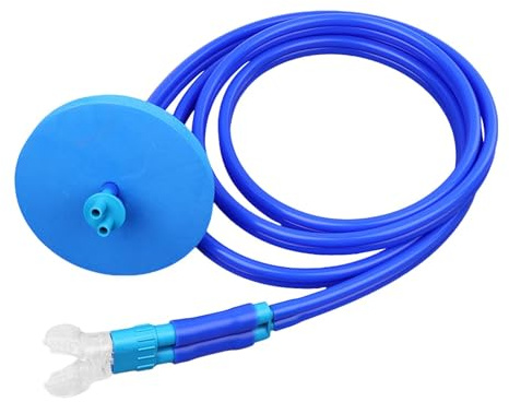DimyFew Schnorchel, Trockenschnorchel, Leicht, für Erwachsene, Tragbar, Zum Schnorcheln, Freitauchen Und Schwimmen, Doppelrohr