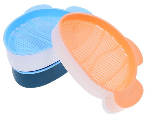 TOYANDONA Caja Práctica para Plantar Hierba para Gatos sin Tierra, 3 Unidades de Macetas Hidropónicas de Plástico Ligero, Colores, Adecuado para Cultivo Interior y Germinación Rápida